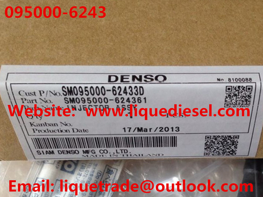 Китай Инжектор коллектора системы впрыска топлива DENSO 095000-6240, 095000-6243 для NISSAN 16600-VM00A, 16600-VM00D, 16600-MB400 поставщик