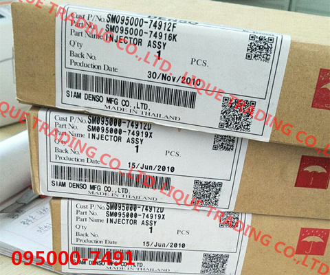 КИТАЙ Инжектор коллектора системы впрыска топлива DENSO 095000-7491/095000-7490 поставщик