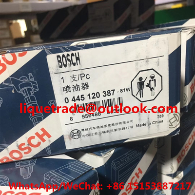 КИТАЙ Инжектор 0445120387 коллектора системы впрыска топлива BOSCH, 0 445 120 387, 0445 120 387 неподдельных и новых поставщик